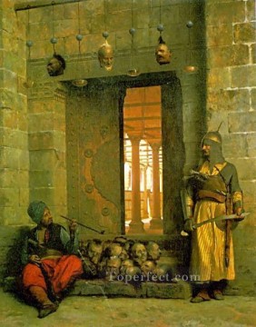 Heads of the Rebel Beys Greek Arabian Orientalism Jean Leon Gerome Oil Paintings
